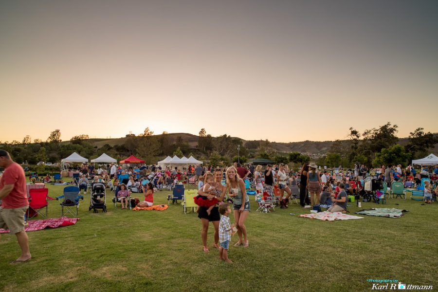 WestFest hanging out on the lawn