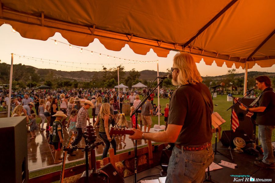 Live musical peformance at WestFest